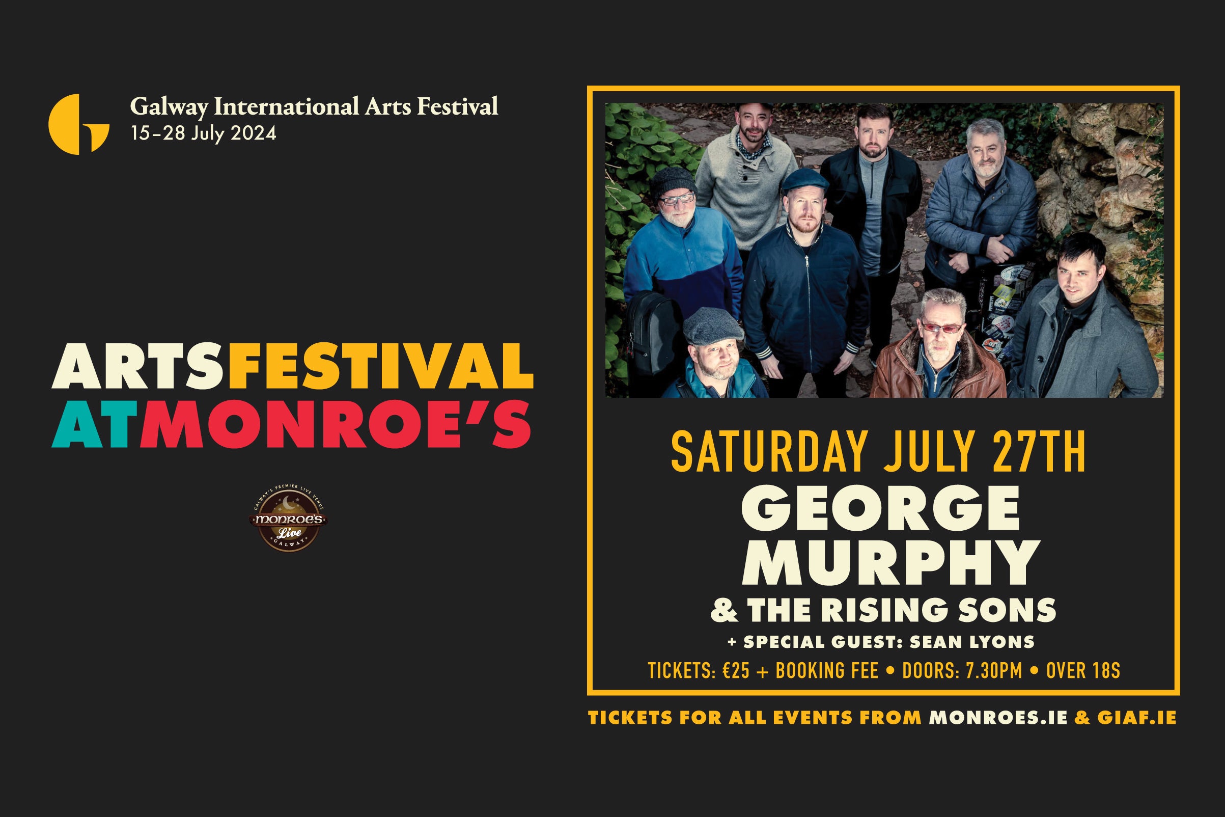 George Murphy & The Rising Sons – monroesgalway