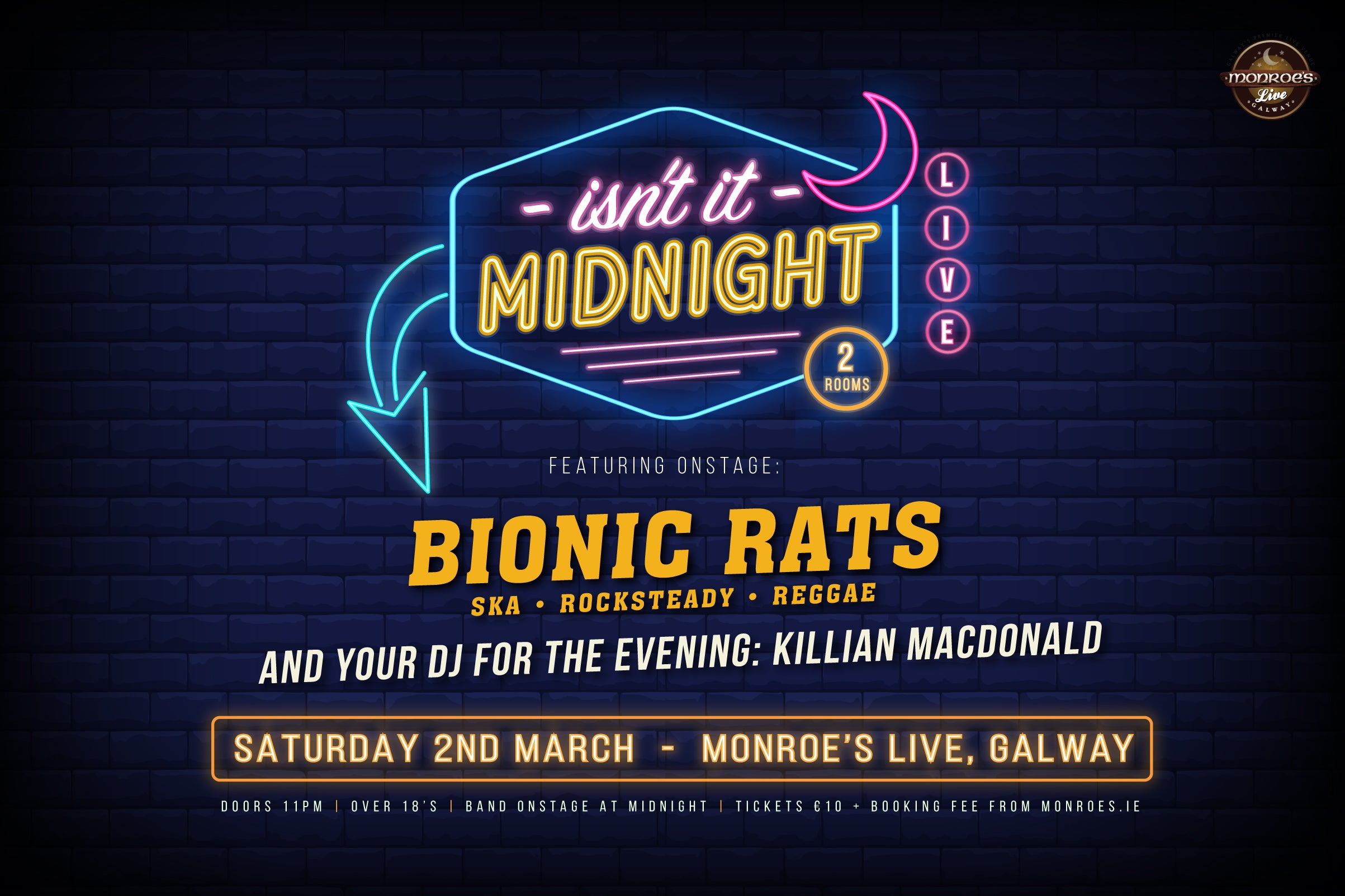 Bionic Rats Band Bionic Rats – monroesgalway