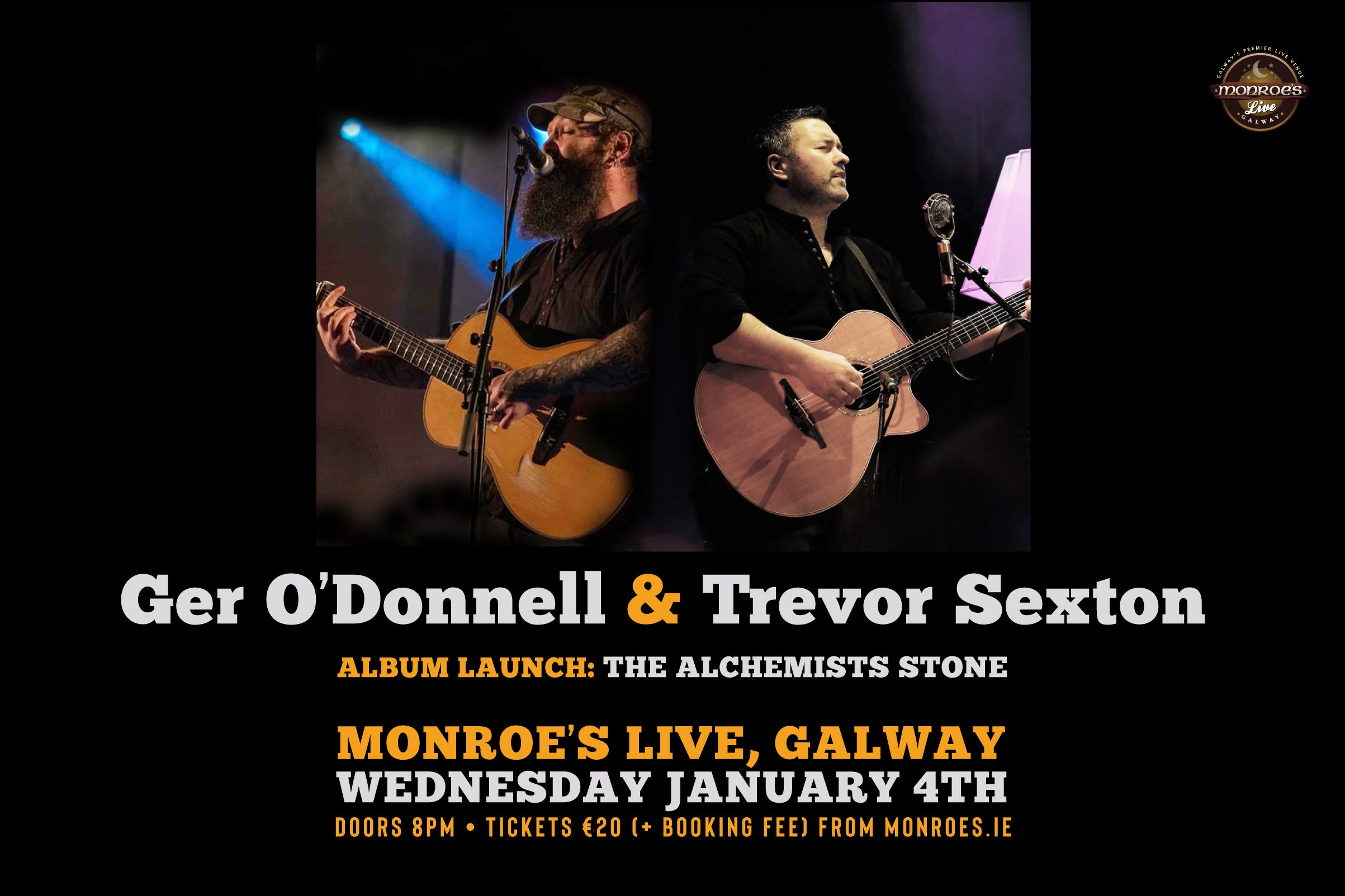 Ger O'Donnell & Trevor Sexton – monroesgalway